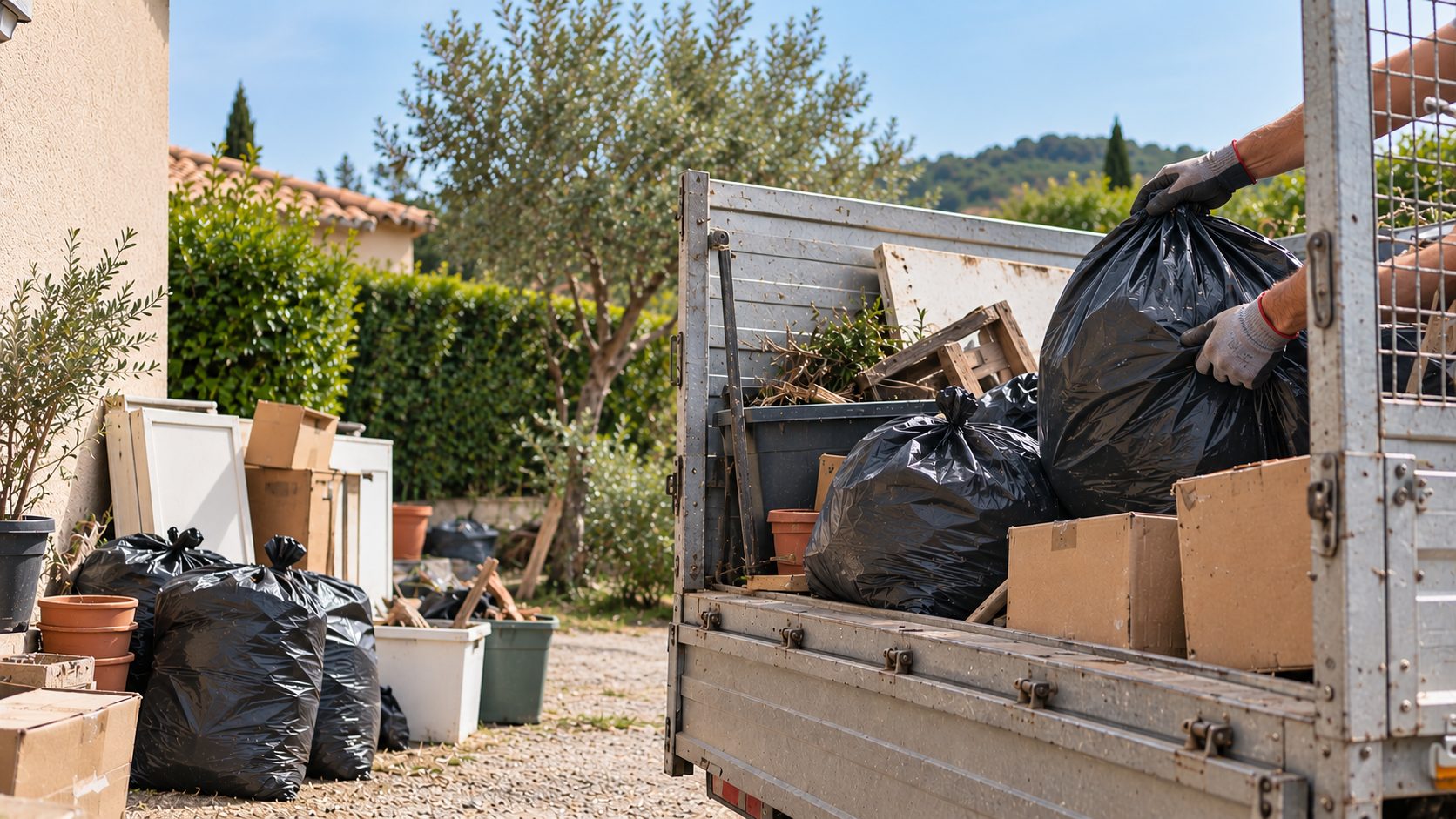 Débarras et vide-grenier